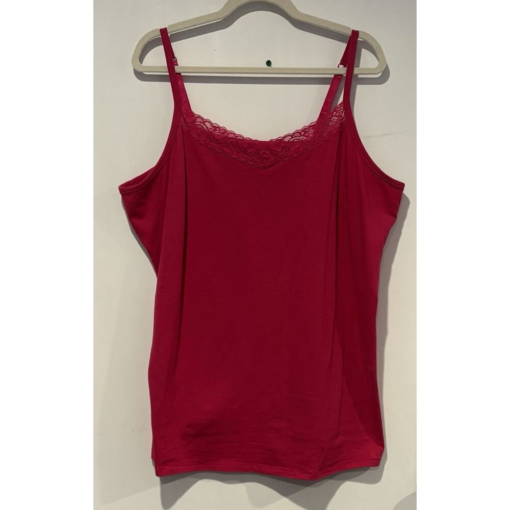 Catherines Suprema Lace Cami In Pink Burst Size 22/24